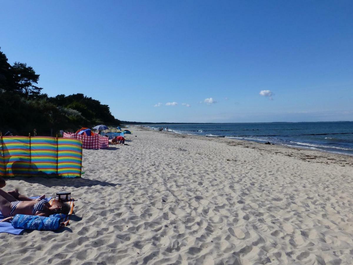 Strandhaus Lucky, Sauna, Garten, Kamin, Strandnah Glowe Exterior photo